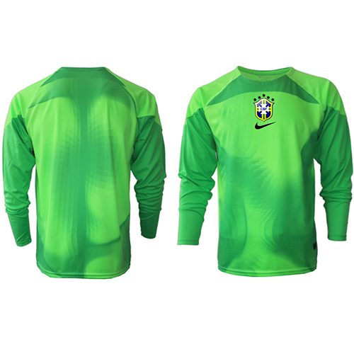 Brasil Keeper Bortedrakt VM 2022 Langermet Brasil Keeper Bortedrakt VM 2022 Langermet